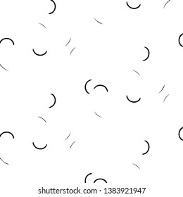 Abstract vector monochrome background. Halftone illustration pattern