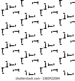 Abstract vector monochrome background. Halftone illustration pattern