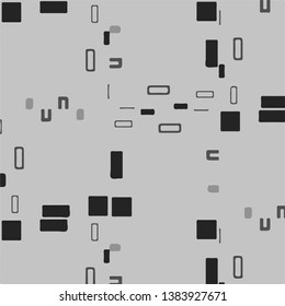 Abstract vector monochrome background. Halftone illustration pattern
