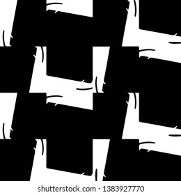 Abstract vector monochrome background. Halftone illustration pattern