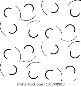 Abstract vector monochrome background. Halftone illustration pattern