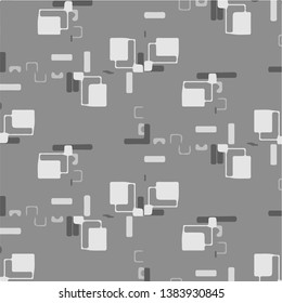 Abstract vector monochrome background. Halftone illustration pattern