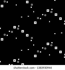 Abstract vector monochrome background. Halftone illustration pattern