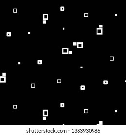Abstract vector monochrome background. Halftone illustration pattern
