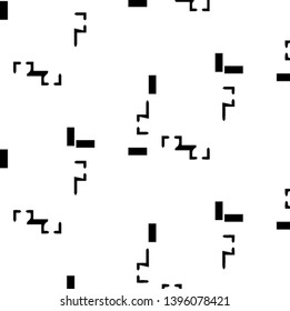 Abstract vector monochrome background. Halftone illustration pattern