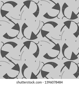 Abstract vector monochrome background. Halftone illustration pattern