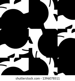 Abstract vector monochrome background. Halftone illustration pattern