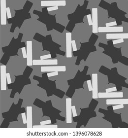 Abstract vector monochrome background. Halftone illustration pattern