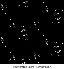 Abstract vector monochrome background. Halftone illustration pattern