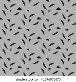 Abstract vector monochrome background. Halftone illustration pattern
