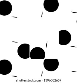 Abstract vector monochrome background. Halftone illustration pattern