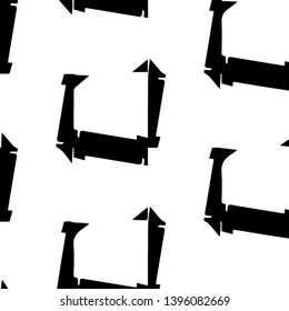 Abstract vector monochrome background. Halftone illustration pattern