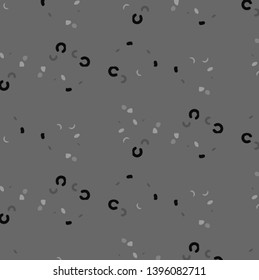 Abstract vector monochrome background. Halftone illustration pattern