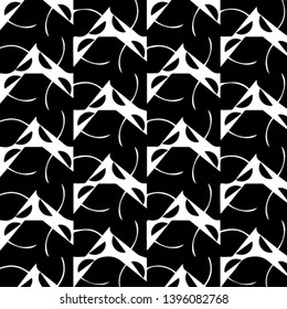 Abstract vector monochrome background. Halftone illustration pattern