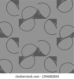 Abstract vector monochrome background. Halftone illustration pattern