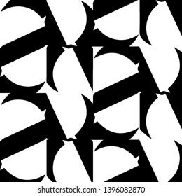 Abstract vector monochrome background. Halftone illustration pattern