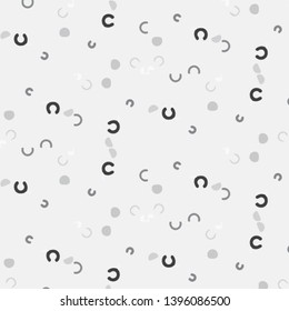 Abstract vector monochrome background. Halftone illustration pattern