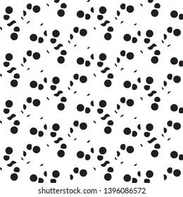 Abstract vector monochrome background. Halftone illustration pattern