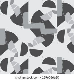 Abstract vector monochrome background. Halftone illustration pattern