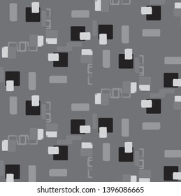 Abstract vector monochrome background. Halftone illustration pattern