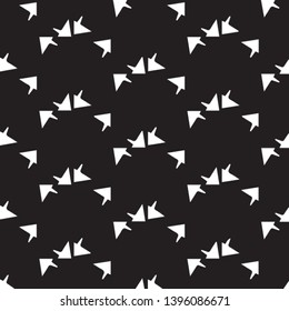 Abstract vector monochrome background. Halftone illustration pattern