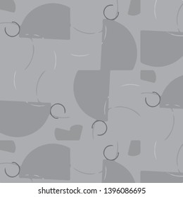 Abstract vector monochrome background. Halftone illustration pattern