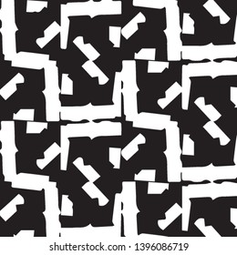 Abstract vector monochrome background. Halftone illustration pattern
