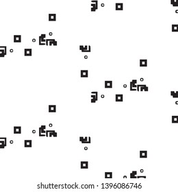 Abstract vector monochrome background. Halftone illustration pattern