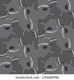 Abstract vector monochrome background. Halftone illustration pattern
