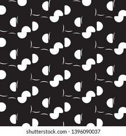 Abstract vector monochrome background. Halftone illustration pattern