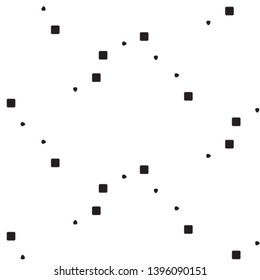 Abstract vector monochrome background. Halftone illustration pattern