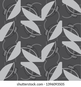 Abstract vector monochrome background. Halftone illustration pattern