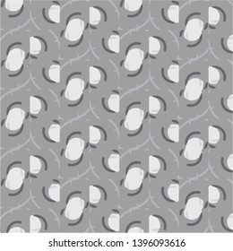 Abstract vector monochrome background. Halftone illustration pattern