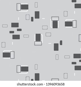 Abstract vector monochrome background. Halftone illustration pattern