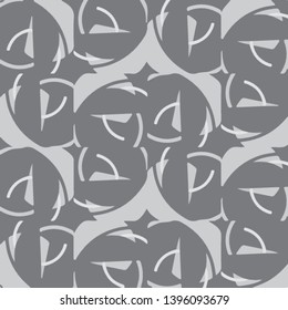 Abstract vector monochrome background. Halftone illustration pattern