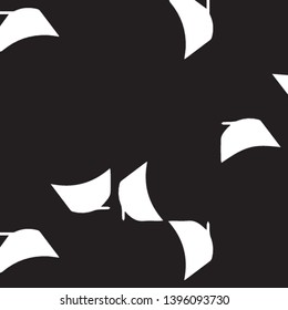 Abstract vector monochrome background. Halftone illustration pattern
