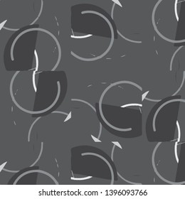 Abstract vector monochrome background. Halftone illustration pattern