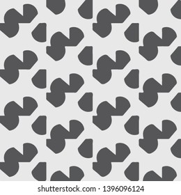 Abstract vector monochrome background. Halftone illustration pattern