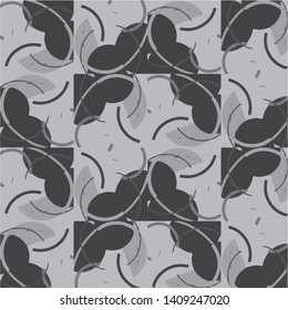 Abstract vector monochrome background. Halftone illustration pattern