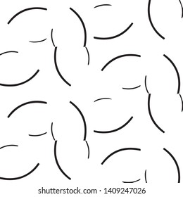 Abstract vector monochrome background. Halftone illustration pattern
