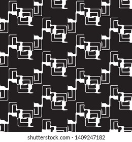 Abstract vector monochrome background. Halftone illustration pattern