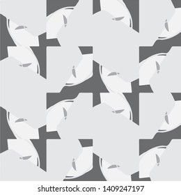 Abstract vector monochrome background. Halftone illustration pattern
