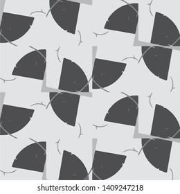 Abstract vector monochrome background. Halftone illustration pattern