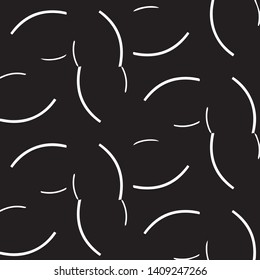 Abstract vector monochrome background. Halftone illustration pattern