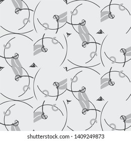 Abstract vector monochrome background. Halftone illustration pattern