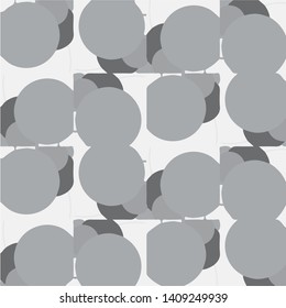 Abstract vector monochrome background. Halftone illustration pattern