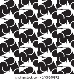 Abstract vector monochrome background. Halftone illustration pattern
