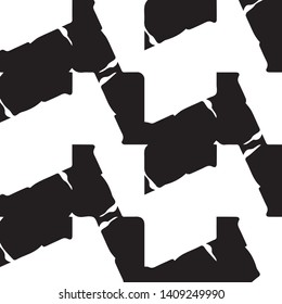 Abstract vector monochrome background. Halftone illustration pattern