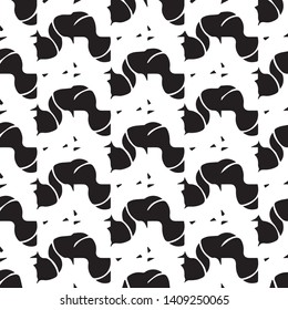 Abstract vector monochrome background. Halftone illustration pattern