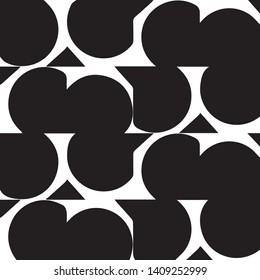 Abstract vector monochrome background. Halftone illustration pattern